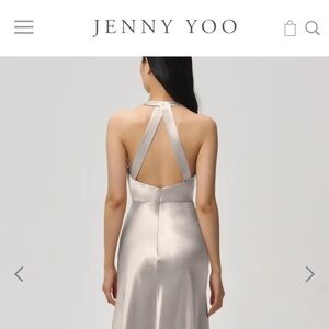 Jenny Yoo “Corinne Bridesmaid Dress Color Latte”